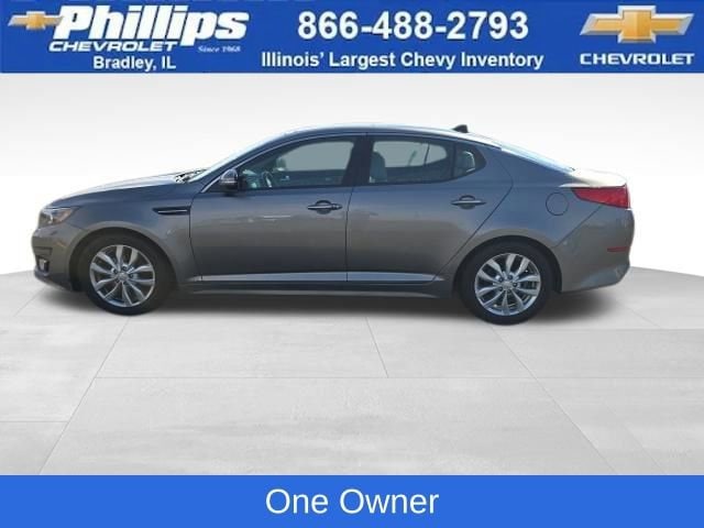 Used 2014 Kia Optima EX with VIN 5XXGN4A79EG279103 for sale in Bourbonnais, IL
