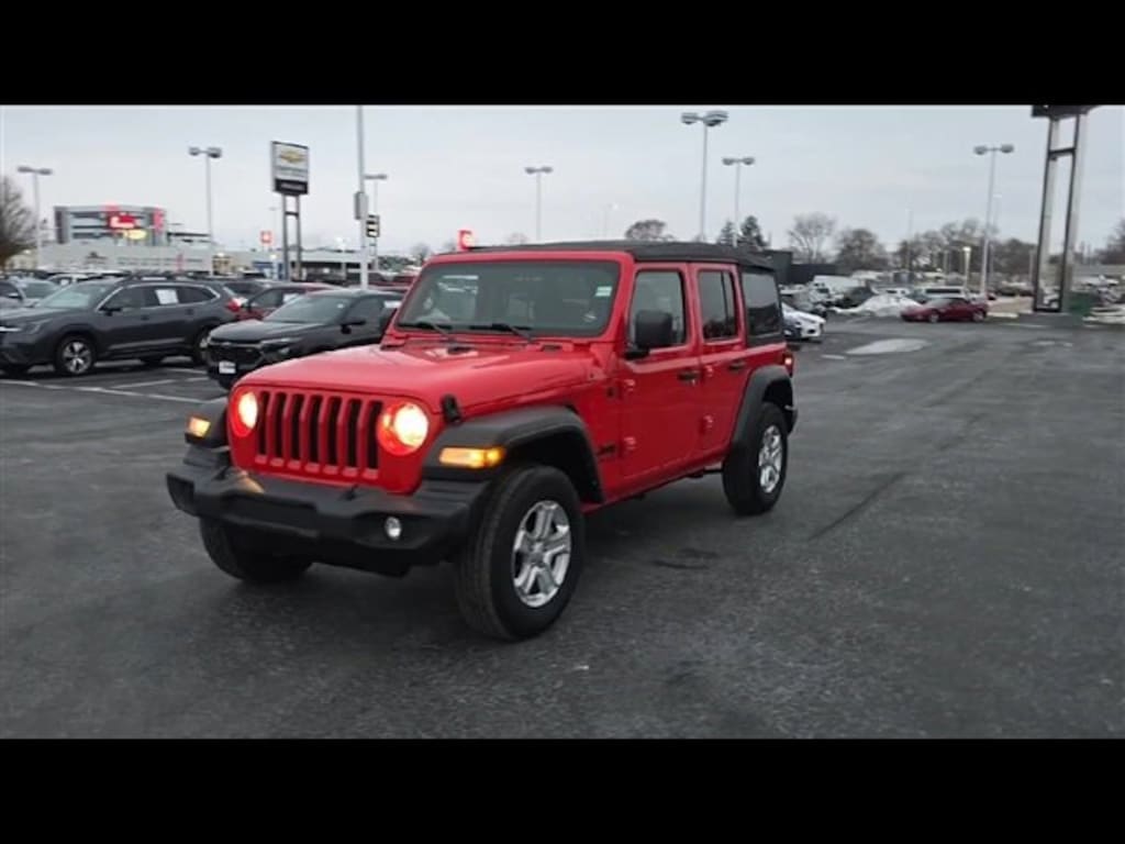 Used 2022 Jeep Wrangler Unlimited Sport S