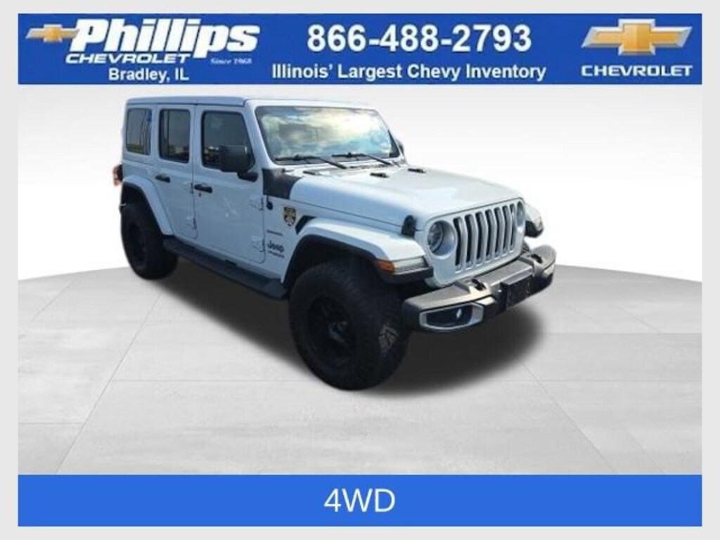 Used 2018 Jeep Wrangler Unlimited Sahara 4x4 SUV
