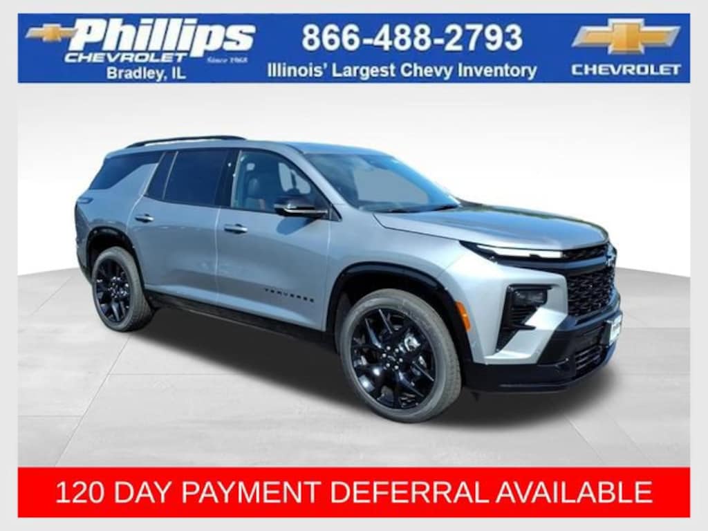 New 2026 Chevrolet Traverse RS SUV