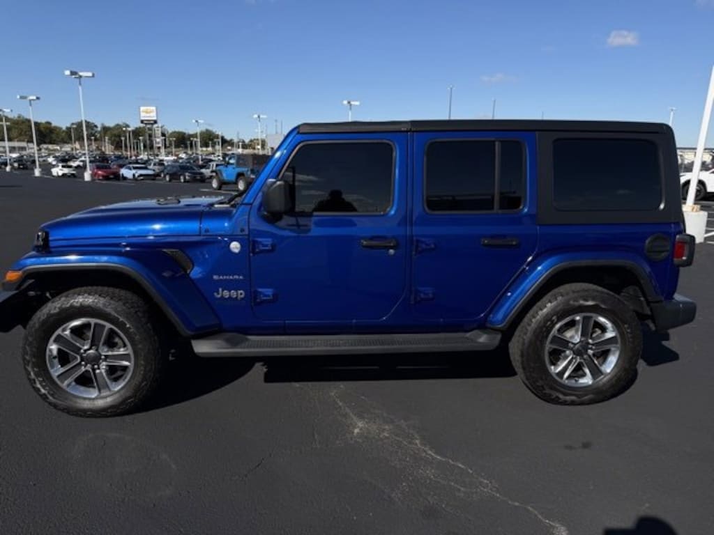 Used 2020 Jeep Wrangler Unlimited Sahara 4X4 SUV