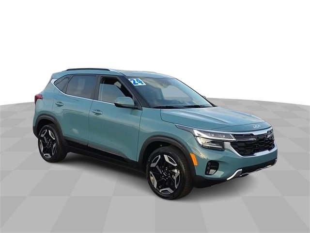 Used 2024 Kia Seltos SX with VIN KNDETCA74R7547660 for sale in Bourbonnais, IL
