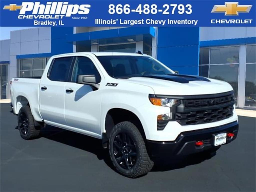 New 2026 Chevrolet Silverado 1500 Custom Trail Boss Truck