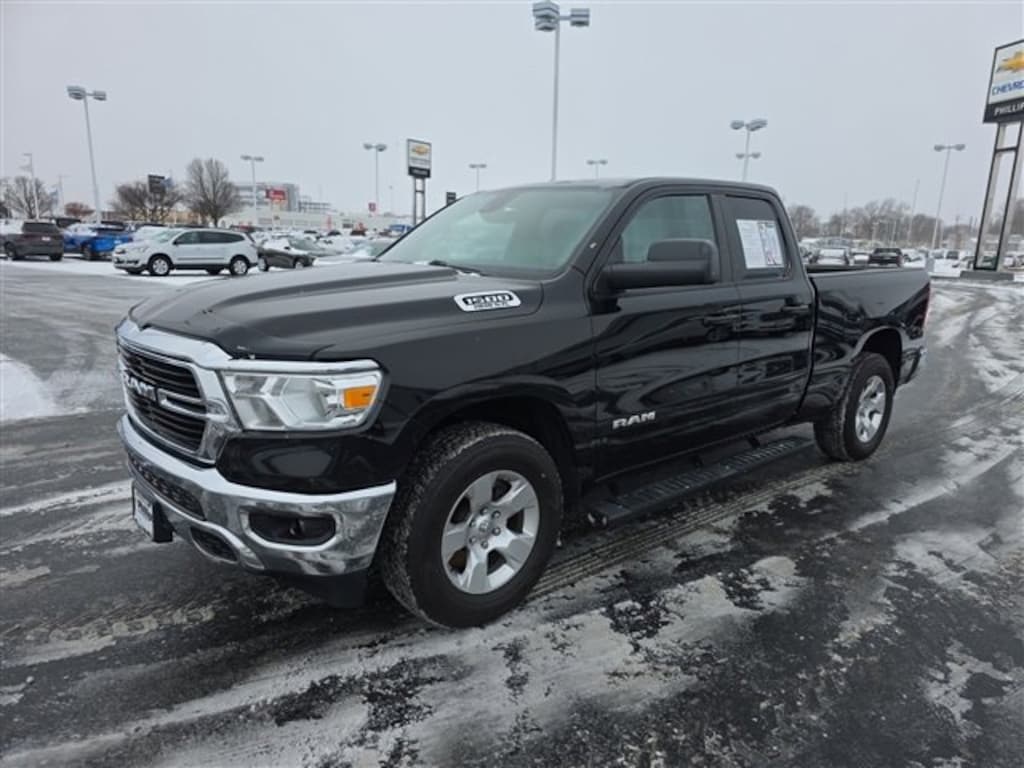 Used 2021 Ram 1500 Big Horn Quad Cab 4x4 64 Box Truck