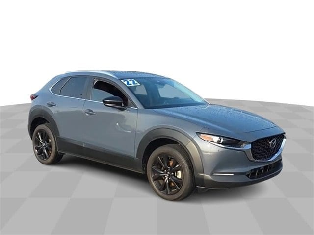 Used 2022 Mazda CX-30 Carbon Edition with VIN 3MVDMBCL4NM437266 for sale in Bourbonnais, IL