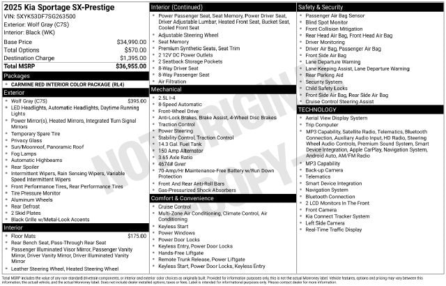 2025 Kia Sportage SX Prestige - Photo 28