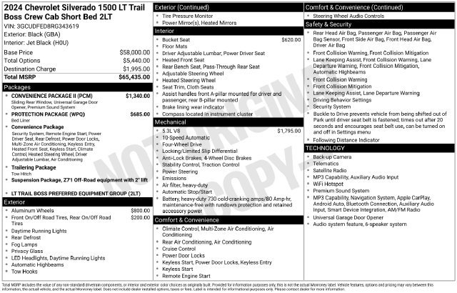 2024 Chevrolet Silverado 1500 LT Trail Boss - Photo 34
