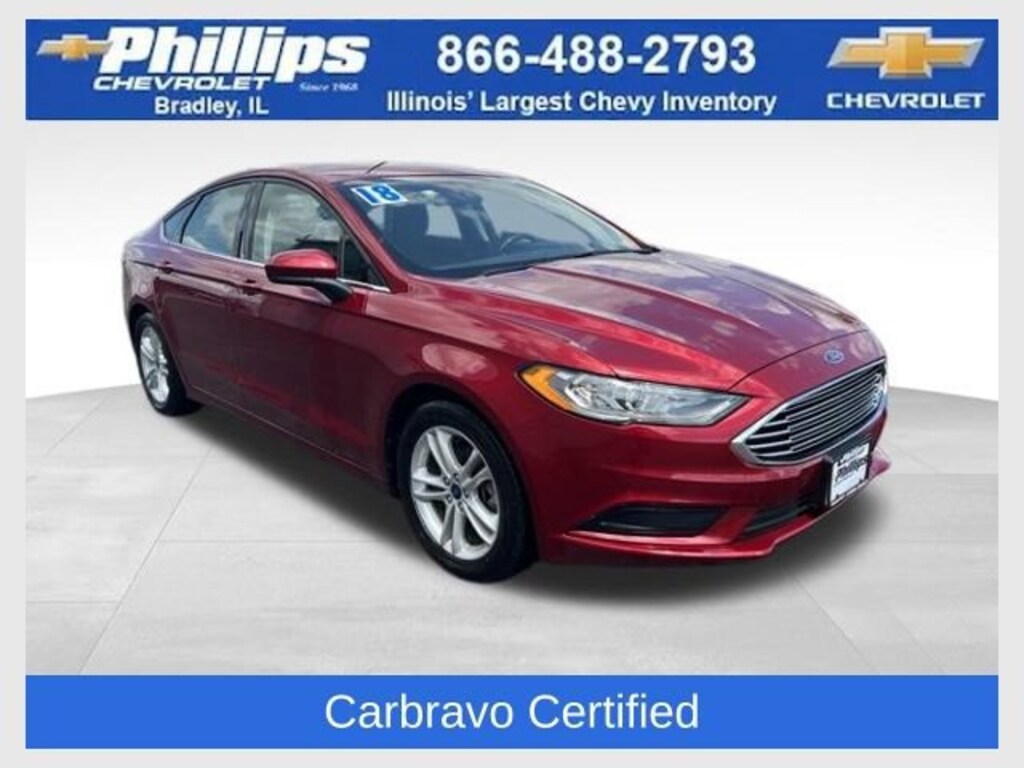 Used 2018 Ford Fusion SE FWD