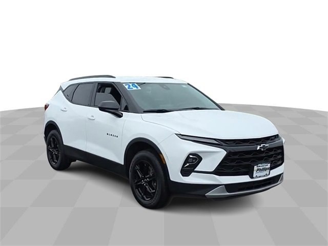 Used 2024 Chevrolet Blazer 2LT with VIN 3GNKBCR43RS196068 for sale in Bourbonnais, IL