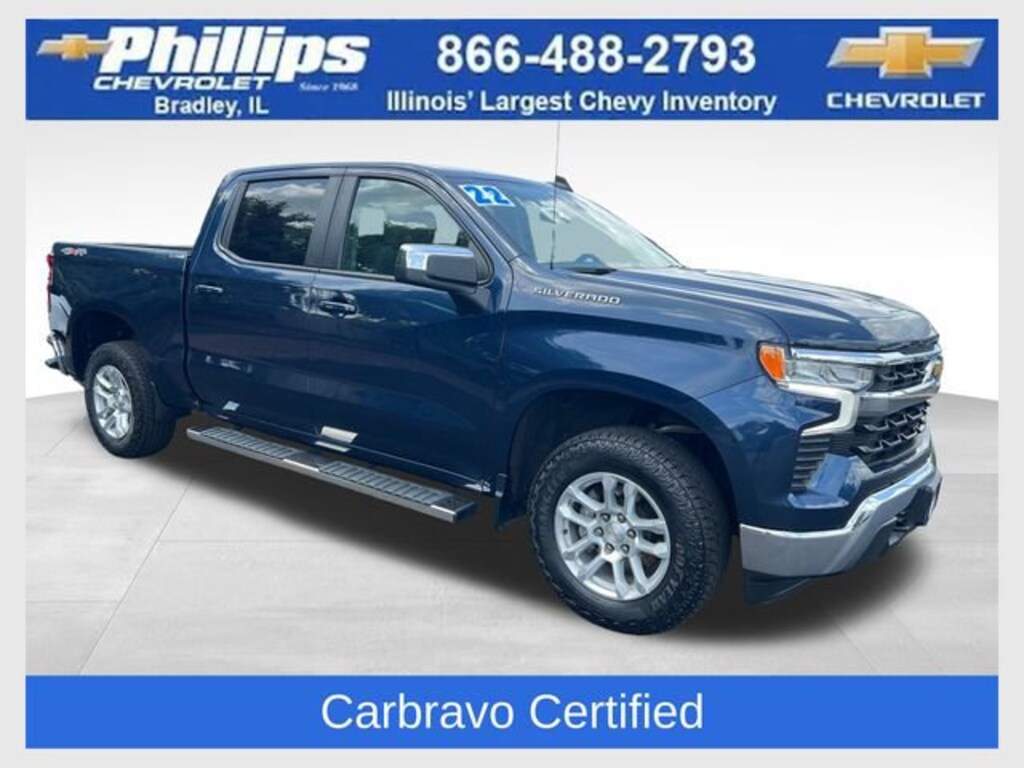 Used 2022 Chevrolet Silverado 1500 LT (2FL) Truck Crew Cab