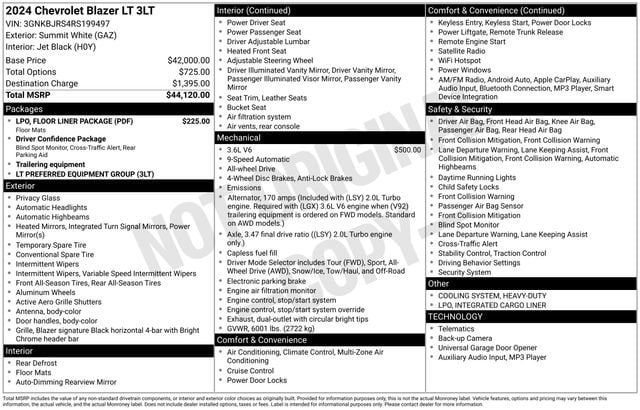 2024 Chevrolet Blazer 3LT - Photo 57