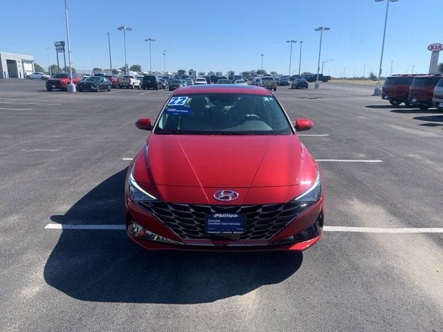 Used 2022 Hyundai Elantra Limited with VIN KMHLP4AG2NU300159 for sale in Bourbonnais, IL