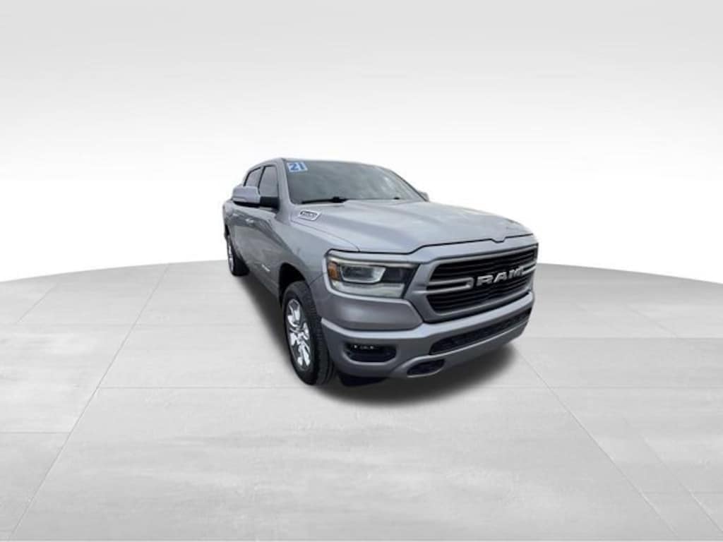 Used 2021 Ram 1500 Big Horn Crew Cab 4x4 57 Box Truck