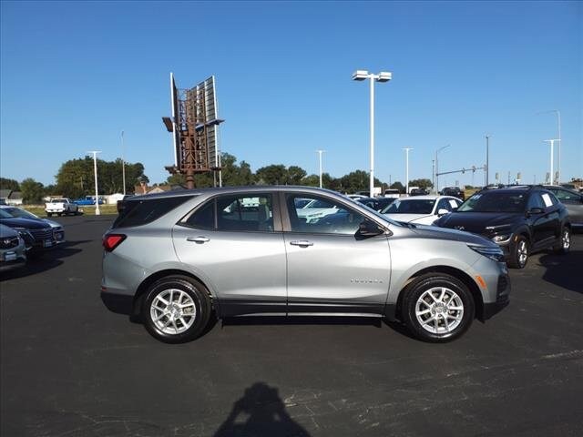 Certified 2023 Chevrolet Equinox LS with VIN 3GNAXSEG4PL118672 for sale in Bourbonnais, IL