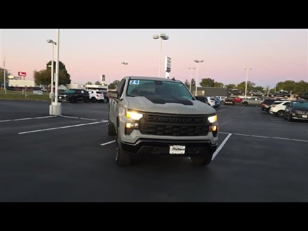 Used 2024 Chevrolet Silverado 1500 Custom Trail Boss Truck