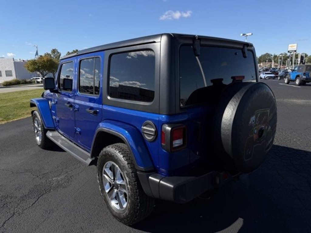 Used 2020 Jeep Wrangler Unlimited Sahara 4X4 SUV