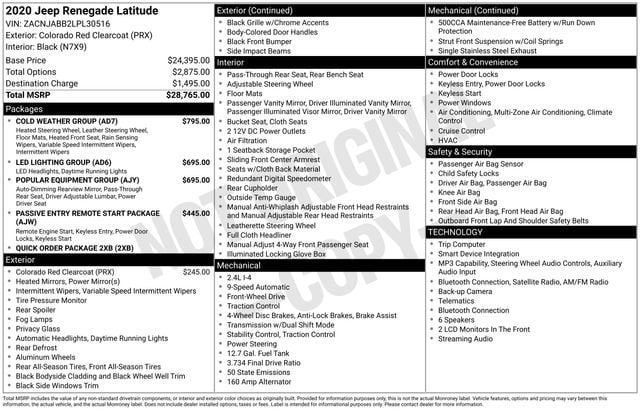 2020 Jeep Renegade Latitude - Photo 14
