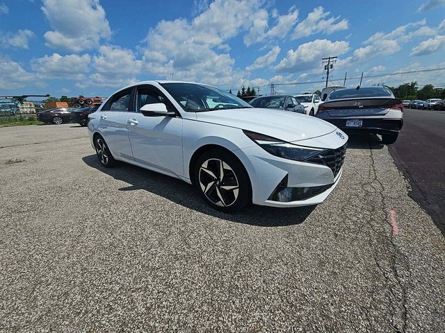 Used 2023 Hyundai Elantra Limited with VIN KMHLN4AJ7PU044444 for sale in Bourbonnais, IL