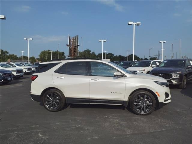 Certified 2023 Chevrolet Equinox RS with VIN 3GNAXWEG1PL216114 for sale in Bourbonnais, IL