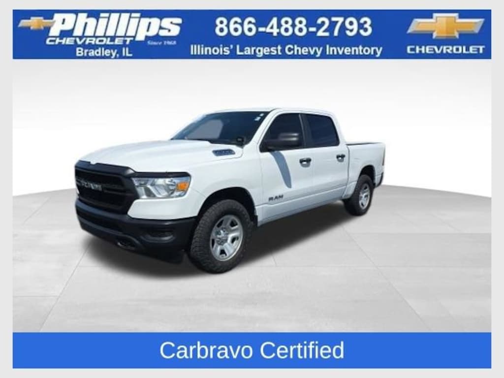 Used 2022 Ram 1500 Tradesman Crew Cab 4x4 57 Box Truck