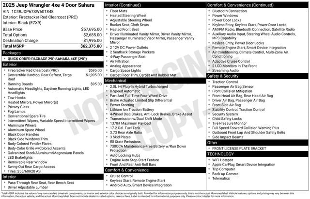 2025 Jeep Wrangler 4xe Sahara 4XE - Photo 28
