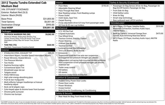 2012 Toyota Tundra Tundra Grade - Photo 15