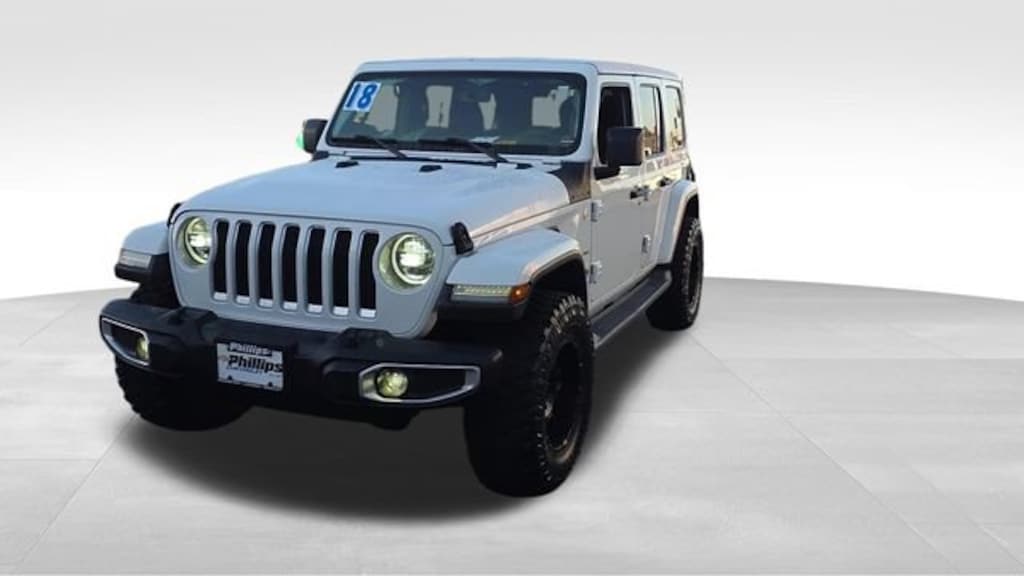 Used 2018 Jeep Wrangler Unlimited Sahara 4x4 SUV