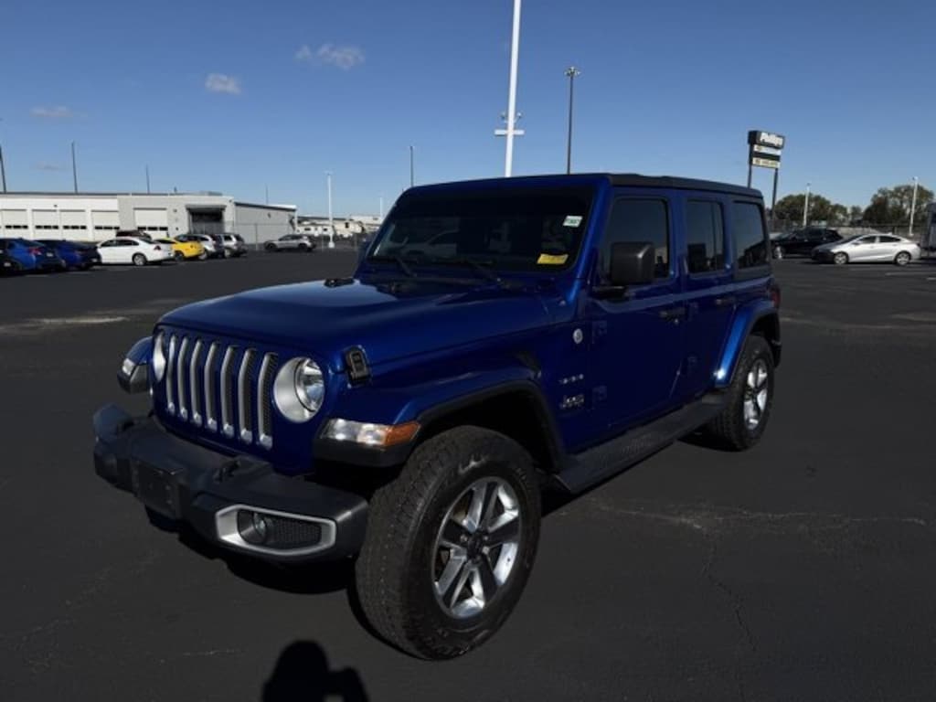 Used 2020 Jeep Wrangler Unlimited Sahara 4X4 SUV