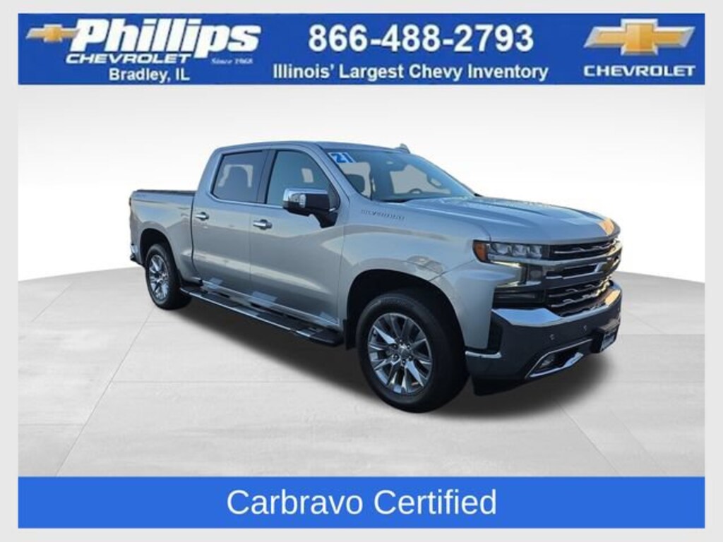 Used 2021 Chevrolet Silverado 1500 LTZ Truck