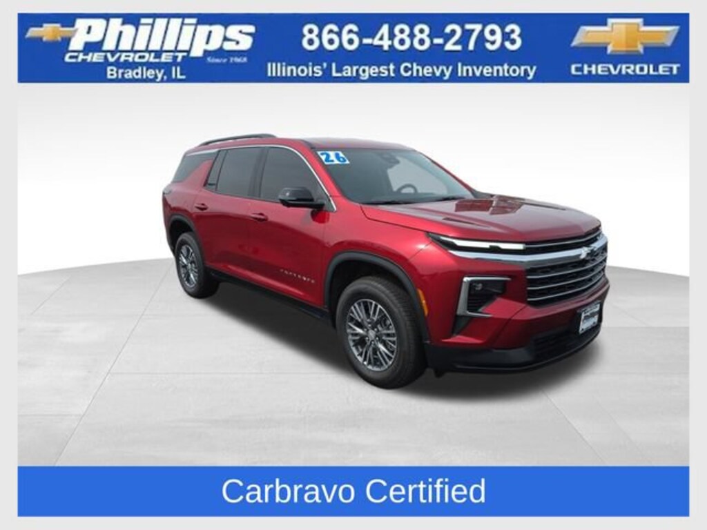 Used 2026 Chevrolet Traverse LT SUV
