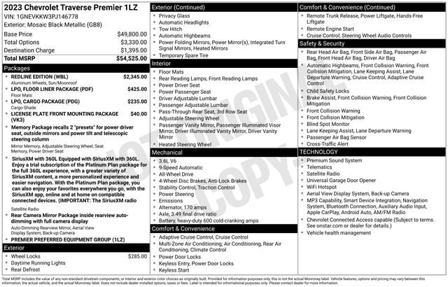 2023 Chevrolet Traverse Premier - Photo 29