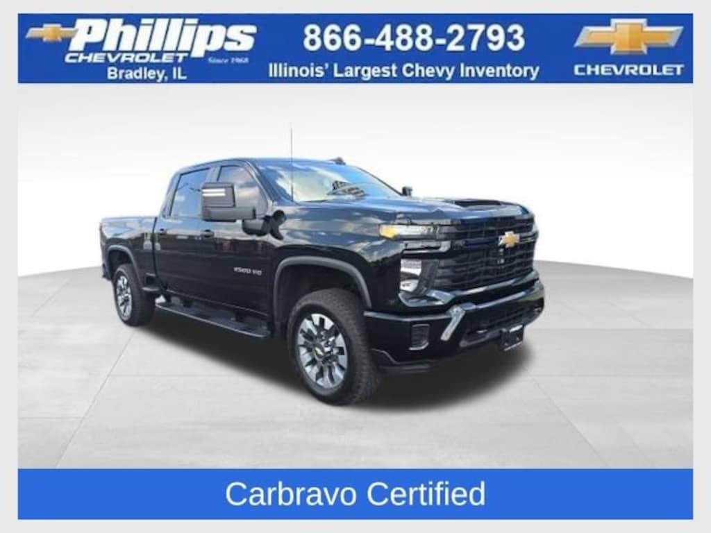 Used 2024 Chevrolet Silverado 2500 HD Custom Truck Crew Cab