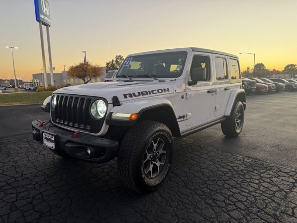 Used 2021 Jeep Wrangler Unlimited Rubicon 4X4 SUV