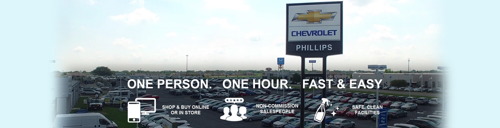 New Chevrolet & Used Car Dealer in BOURBONNAIS Phillips Chevrolet of Bradley
