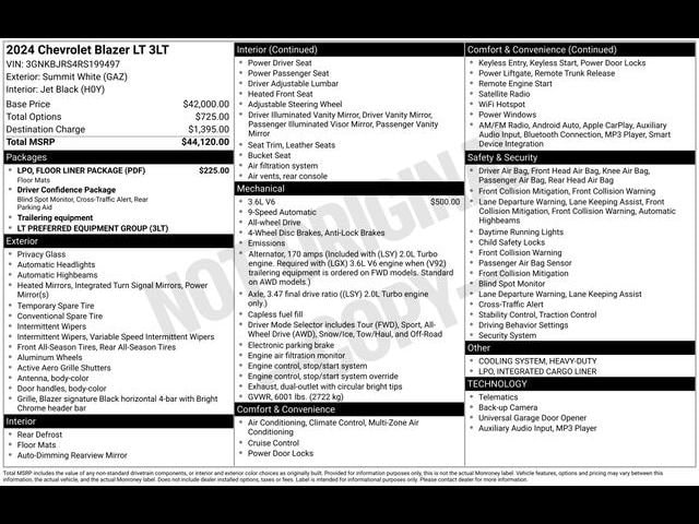 2024 Chevrolet Blazer 3LT - Photo 56