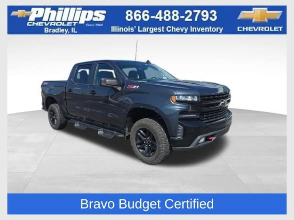 Used 2020 Chevrolet Silverado 1500 LT Trail Boss Truck Crew Cab