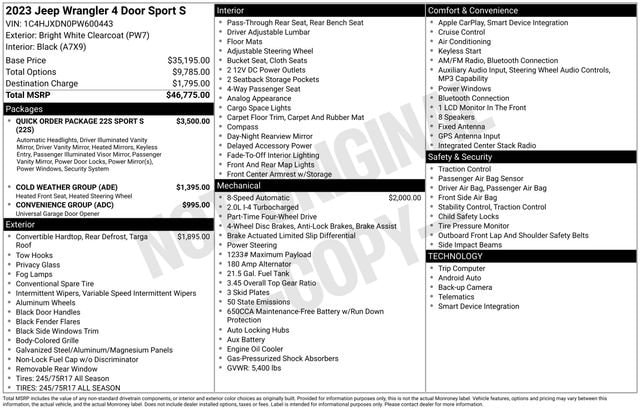 2023 Jeep Wrangler 4-Door Sport S - Photo 27