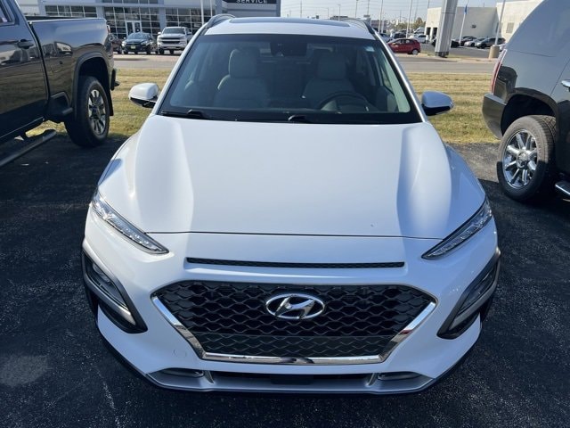 Used 2021 Hyundai Kona Ultimate with VIN KM8K53A51MU659561 for sale in Bourbonnais, IL