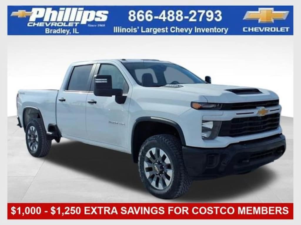 New 2026 Chevrolet Silverado 2500 HD Custom Truck