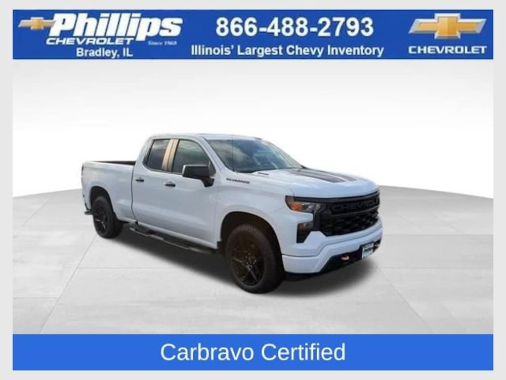 Used 2025 Chevrolet Silverado 1500 Custom Truck Double Cab