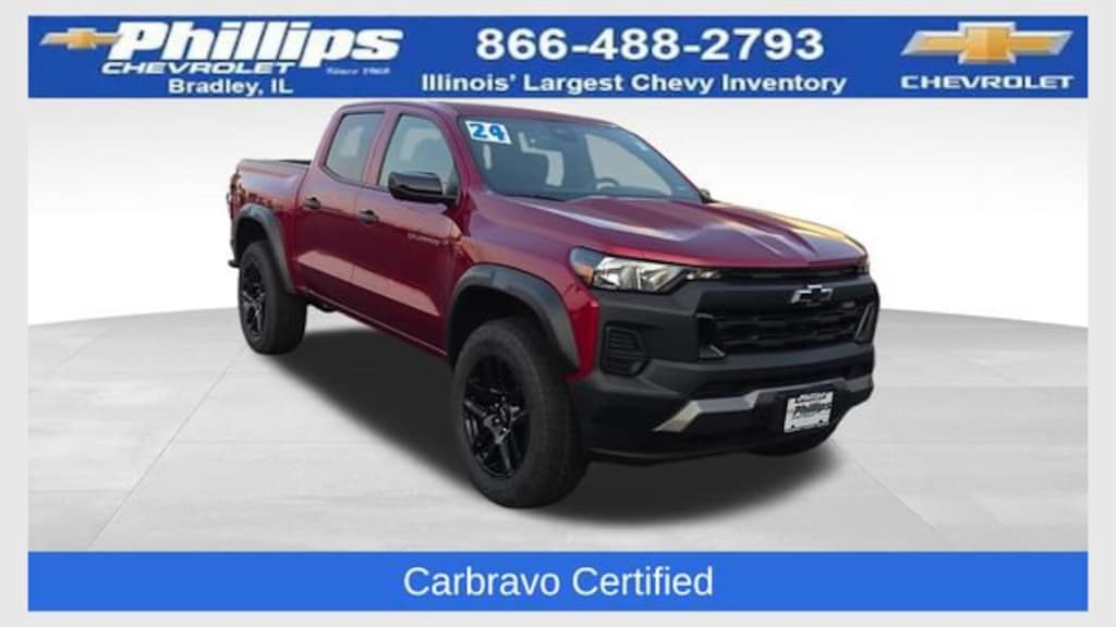 Used 2024 Chevrolet Colorado Trail Boss Truck Crew Cab