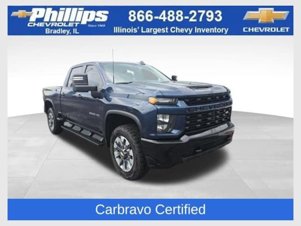 Used 2022 Chevrolet Silverado 2500 HD Custom Truck Crew Cab