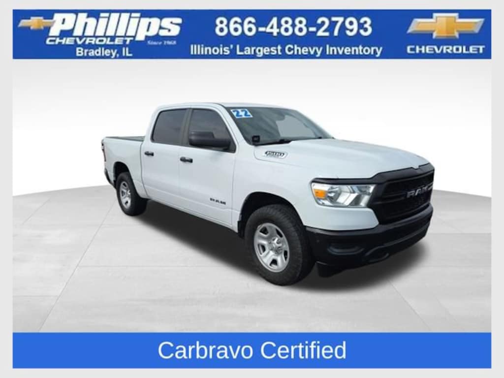 Used 2022 Ram 1500 Tradesman Crew Cab 4x4 57 Box Truck
