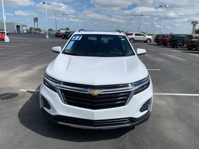 Certified 2022 Chevrolet Equinox LT with VIN 3GNAXUEV3NL271017 for sale in Bourbonnais, IL