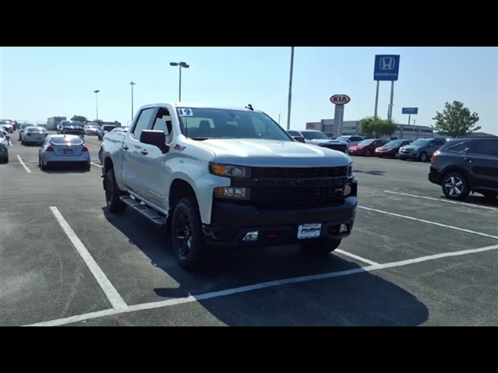 Used 2019 Chevrolet Silverado 1500 Silverado Custom Trail Boss Truck Crew Cab