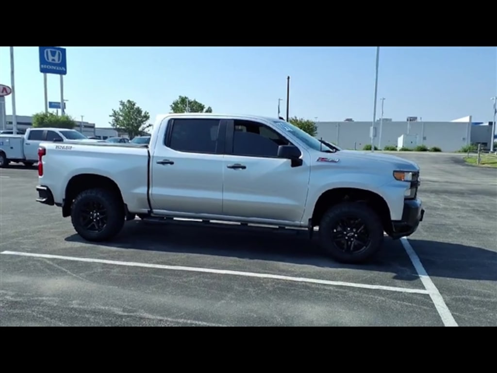 Used 2019 Chevrolet Silverado 1500 Silverado Custom Trail Boss Truck Crew Cab