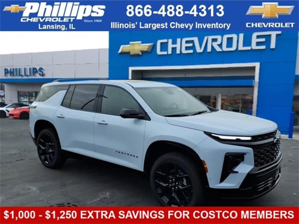 New 2026 Chevrolet Traverse RS SUV