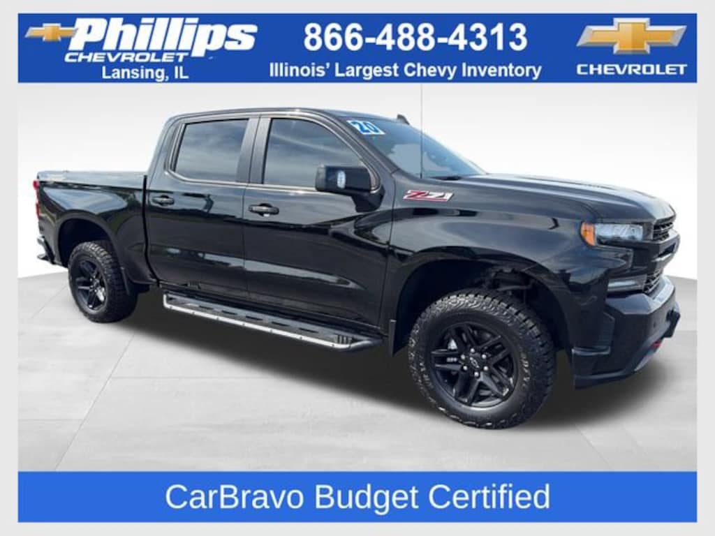 Used 2020 Chevrolet Silverado 1500 LT Trail Boss Truck Crew Cab
