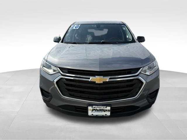 Used 2020 Chevrolet Traverse LS with VIN 1GNERFKW7LJ101347 for sale in Lansing, IL