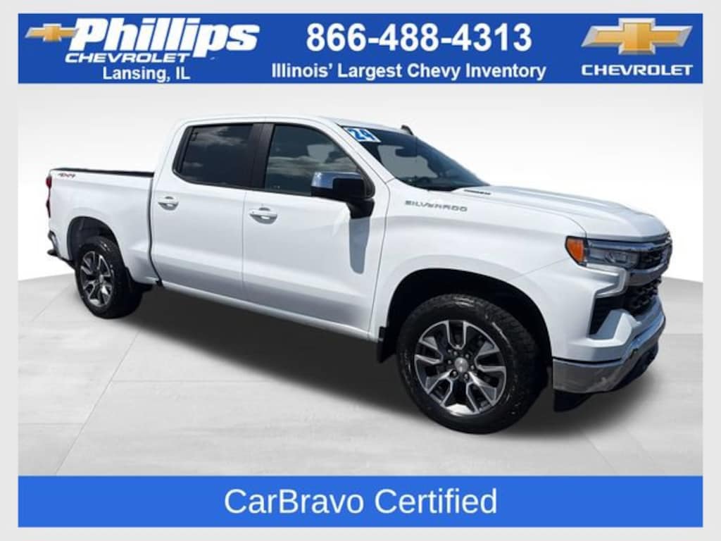 Used 2024 Chevrolet Silverado 1500 LT (2FL) Truck Crew Cab
